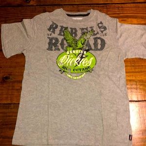 Boys Dickies T-Shirt Size Large. Gray